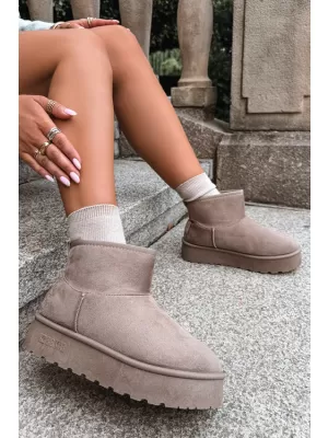 Női hóemberek BIG STAR SHOES UU274224 BÉZS