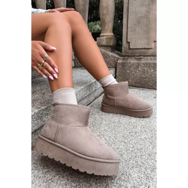  Női hóemberek BIG STAR SHOES UU274224 BÉZS 