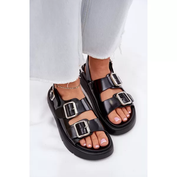  Női szandál BIG STAR SHOES RR274662 FEKETE 