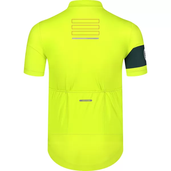  Férfi kerékpáros mez NORDBLANC CAMEL NBSMF8079 ZÖLD 