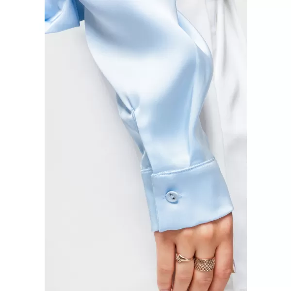  Női ing OMBRE OW-SH-E0059 KÉK 