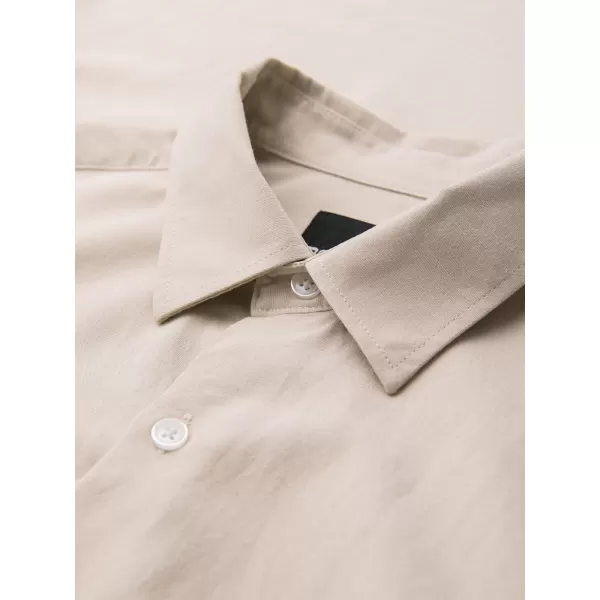  Férfi ing OMBRE OM-SHCS-0190 BÉZS 