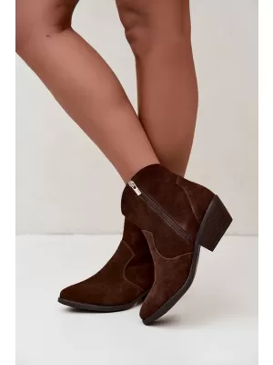 Női bokacsizma BIG STAR SHOES SS274463 BARNA