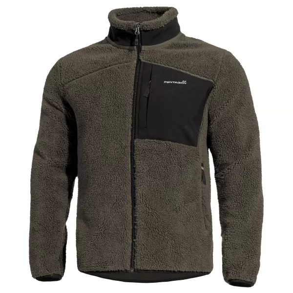  Férfi pulóver PENTAGON SUMMIT SHERPA FLEECE K08063 ZÖLD 
