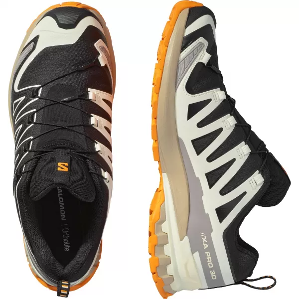  Férfi cipők SALOMON XA PRO 3D V9 GORE-TEX L47881900 FEKETE/VANÍLIA JÉG/KURKUMA 