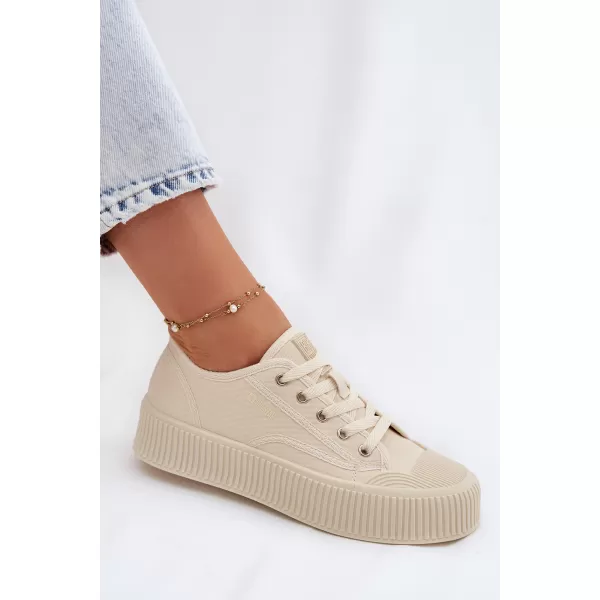  Női tornacipő BIG STAR SHOES TT274271 BÉZS 