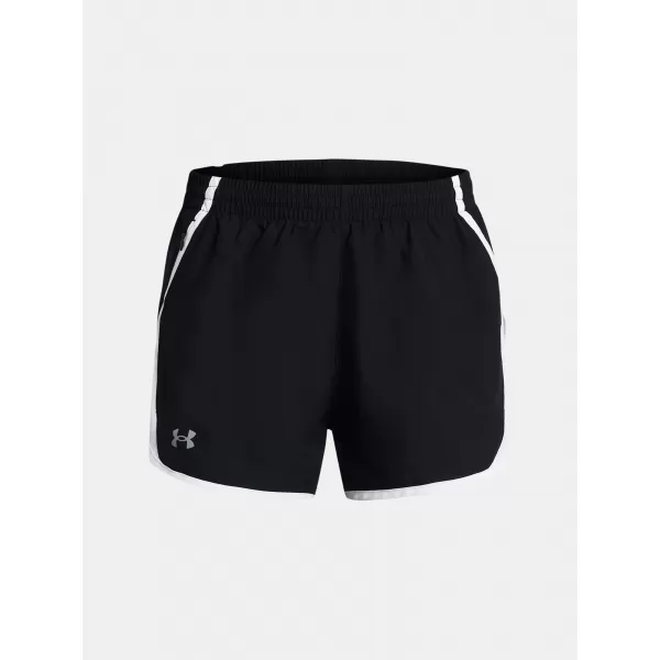 Női rövidnadrág UNDER ARMOUR UA FLY BY 3'' SHORTS 1382438-002 FEKETE 