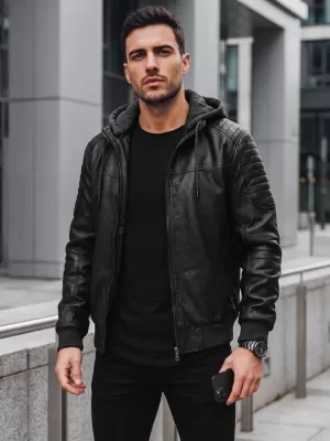 Férfi dzseki DSTREET TX5141 FEKETE