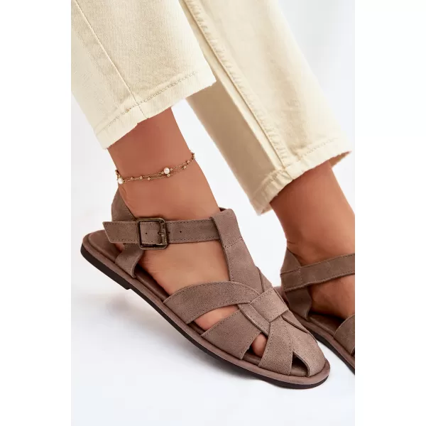  Női szandál BIG STAR SHOES TT274250 BÉZS 