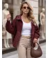 Női kabát DSTREET TY5916 BURGUNDIA