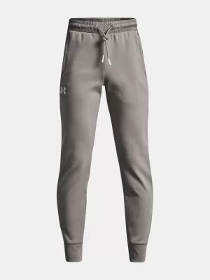 Fiú melegítőnadrág UNDER ARMOUR SUMMIT KNIT PANTS 1366338-066 SZÜRKE