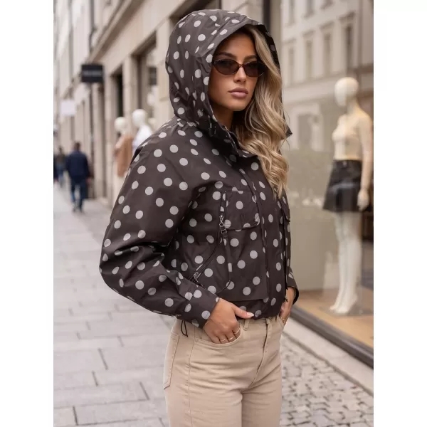  Női kabát DSTREET TY6036 BARNA 