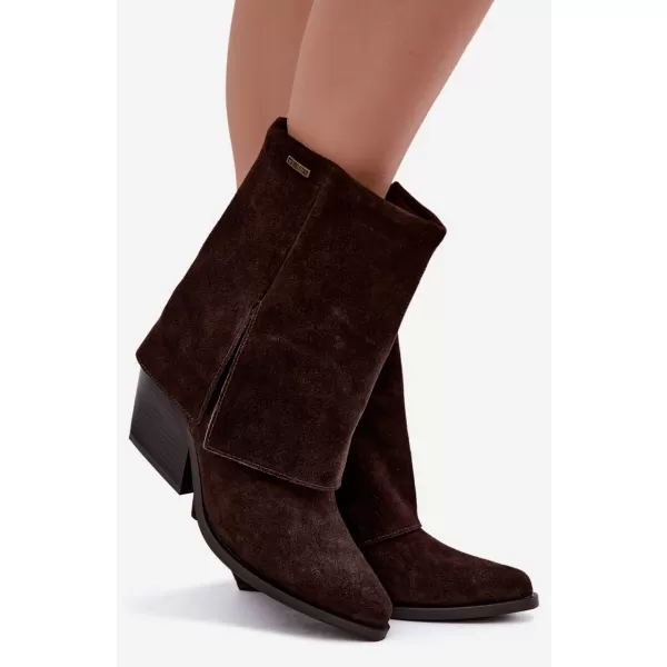  Női csizma BIG STAR SHOES UU274115 BARNA/BÉZS ÁRNYÉKOK 