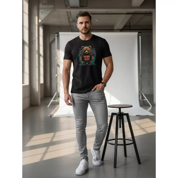  Férfi póló DSTREET NX048R FEKETE 