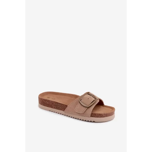  Női papucs BOTO 2833 KHAKI 
