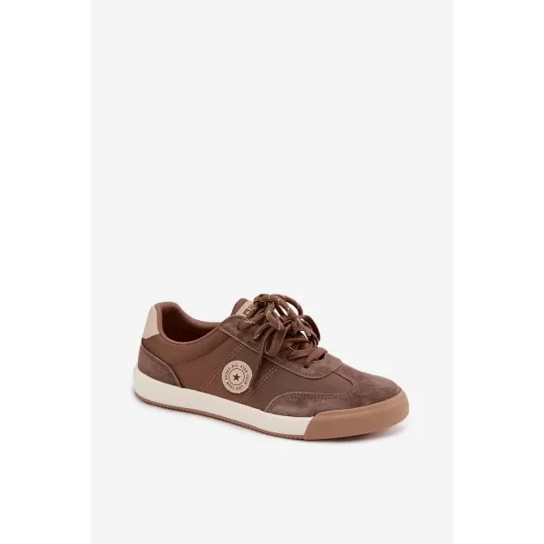  Női tornacipő BIG STAR SHOES UU274002 BARNA/BÉZS 