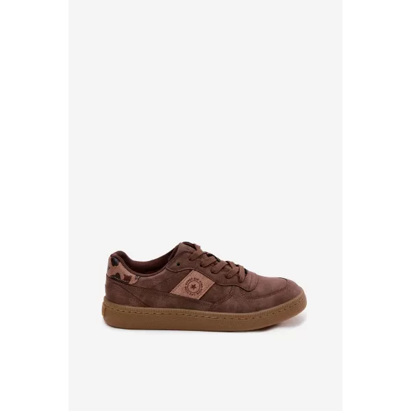  Női tornacipő BIG STAR SHOES UU274017 BARNA/BÉZS 