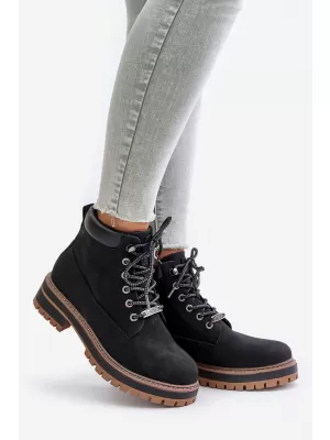 Női bokacsizma BIG STAR SHOES OO274A290 FEKETE
