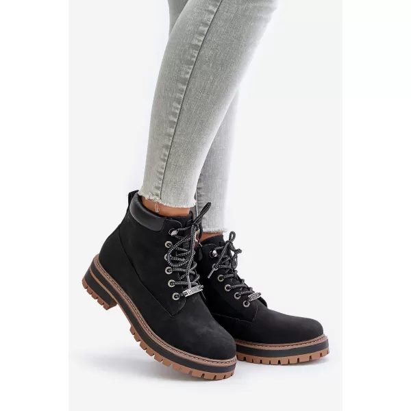  Női bokacsizma BIG STAR SHOES OO274A290 FEKETE 