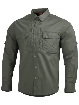 Férfi ing PENTAGON PLATO SHIRT K02019 TEREPSZÍNŰ ZÖLD