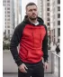 Férfi pulóver DSTREET BX5491 PIROS