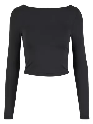 Női póló URBAN CLASSICS TB7721 FEKETE