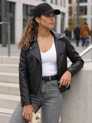 Női kabát DSTREET TY5717 FEKETE