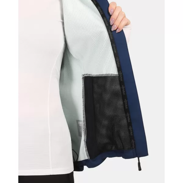  Női softshell mellény KILPI NOIL-W 1L0116KI SÖTÉTKÉK 