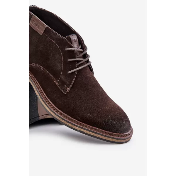  Férfi cipők BIG STAR SHOES OO174145 BARNA/BÉZS 