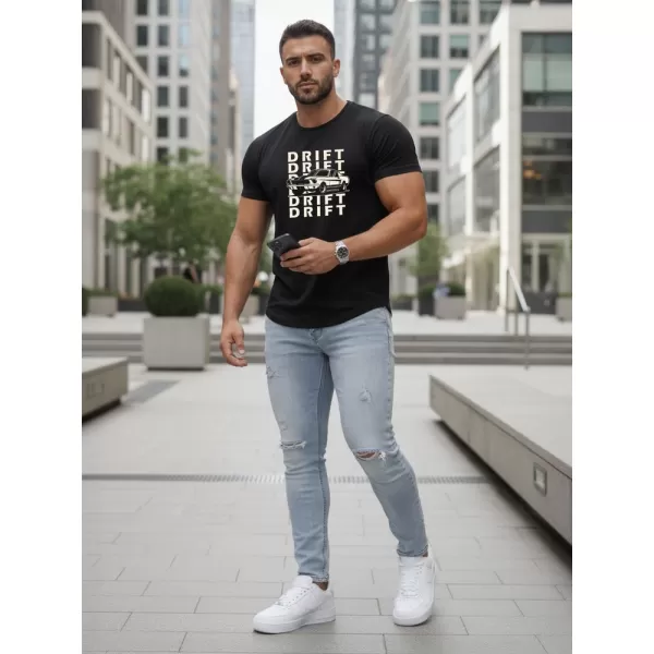 Férfi póló DSTREET NX5081R FEKETE 
