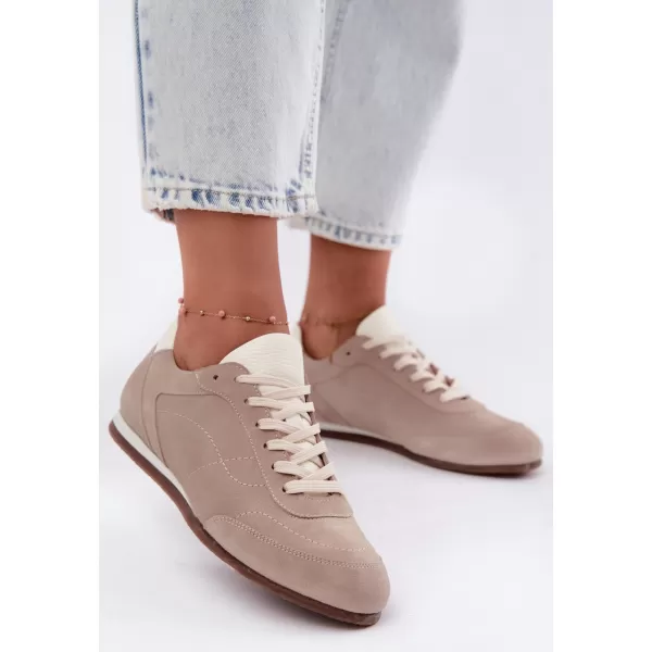  Női tornacipő ZAZOO N1414/528/1098 BEIGE 