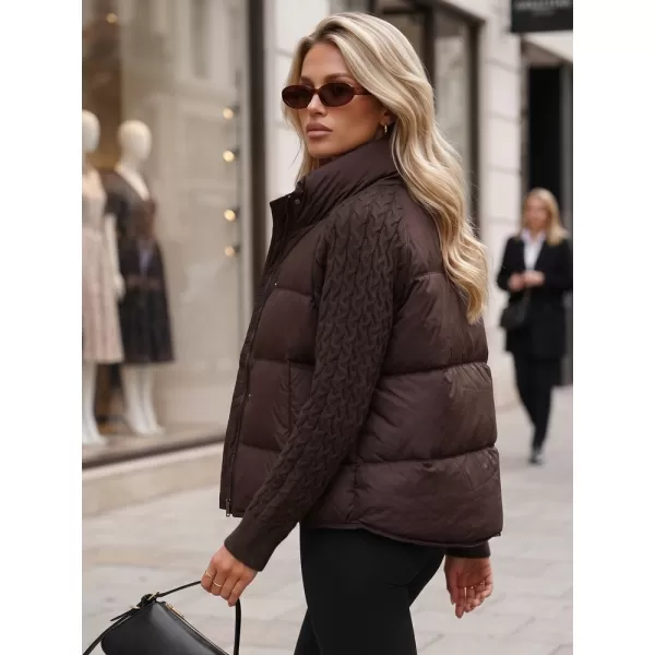  Női kabát DSTREET TY5931 BARNA 