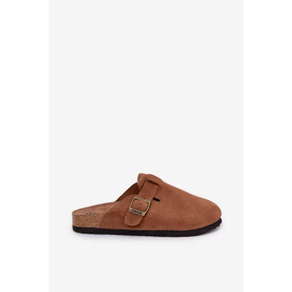  Női papucs BIG STAR SHOES RR274A387 BARNA/BÉZS 