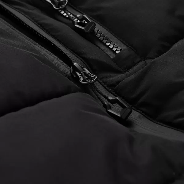  Férfi télikabát ALPINE PRO PUER FEKETE 