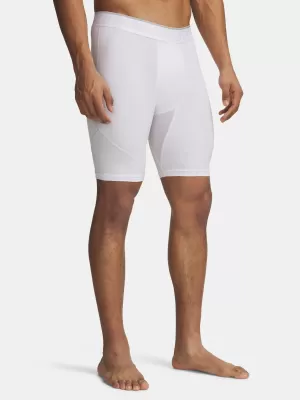 Férfi rövidnadrág UNDER ARMOUR HG ELITE LONG SHORTS 6015388-100 FEHÉR