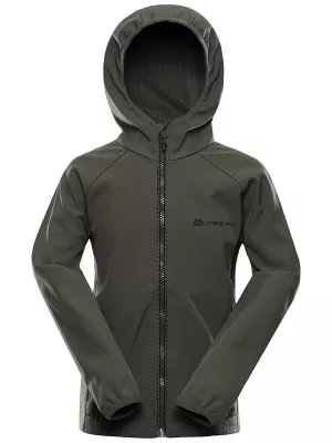 Gyermek softshell kabát ALPINE PRO HOORO 2 FORRALT BAZSALIKOM