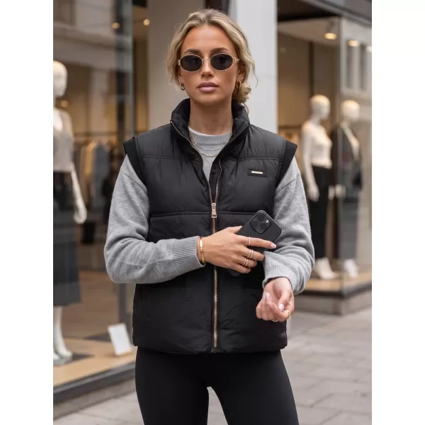  Női mellény DSTREET TY5967 FEKETE 