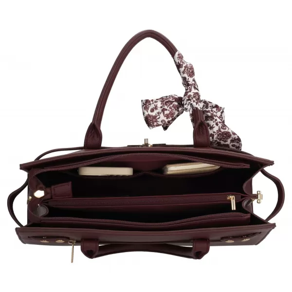  Bevásárlótáska CHARM LONDON The Hamptons W01592 Bordeaux red BORDÓI VÖRÖS 