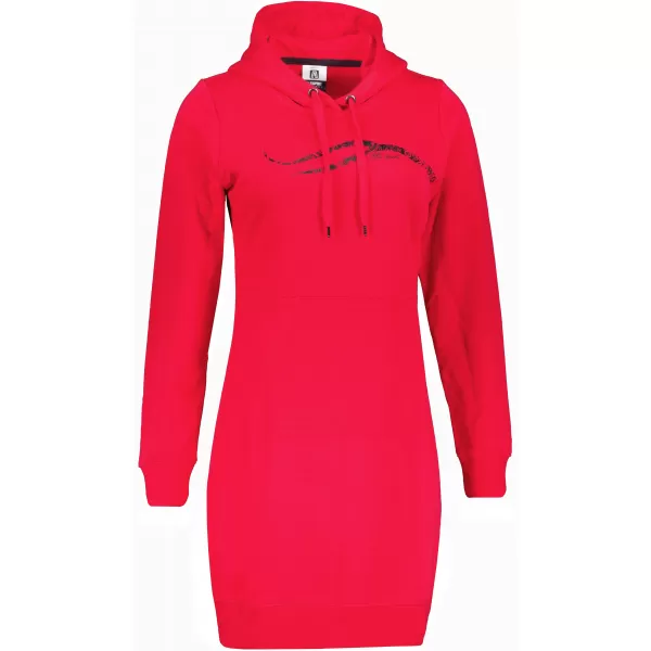 Hosszabbított női pulóver ALTISPORT ALW001419 PIROS 
