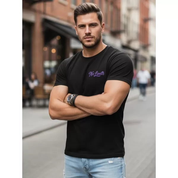  Férfi póló DSTREET NX0134R-BK FEKETE 