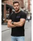 Férfi póló DSTREET NX0134R-BK FEKETE