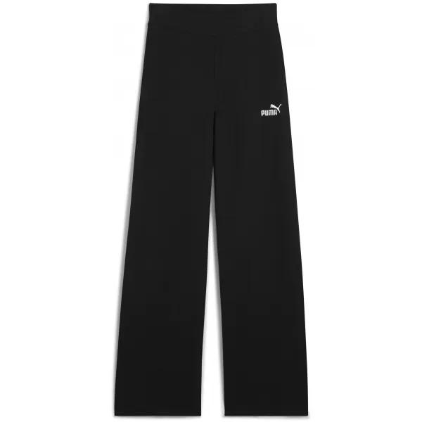  Női leggings PUMA ESS SMALL NO. 1 LOGO HIGH-WAIST STRAIGHT 68242801 PUMA FEKETE 