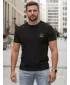 Férfi póló DSTREET NX0125R-BK FEKETE