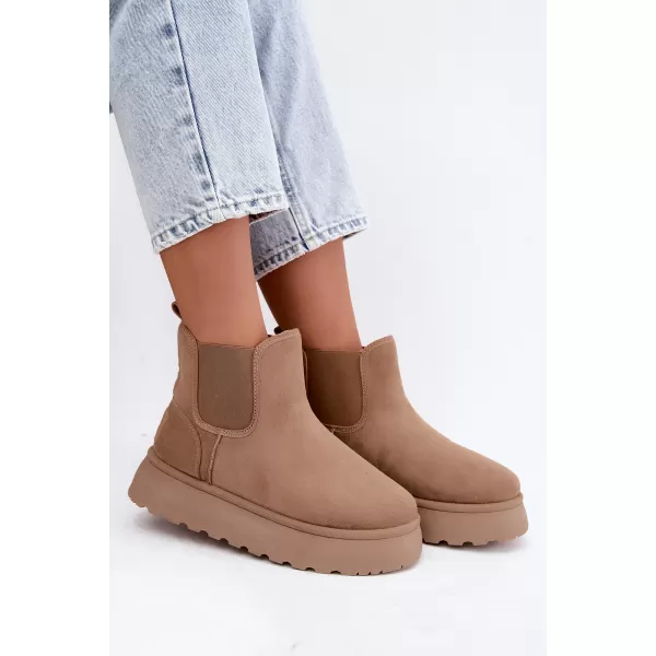  Női hóemberek BIG STAR SHOES UU274173 BÉZS 
