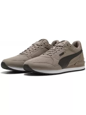 Csizma PUMA ST RUNNER V4 MESH 39966618 MOUSE GRAY/ EGÉR SZÜRKE/PUMA FEKETE/PUMA FEHÉR
