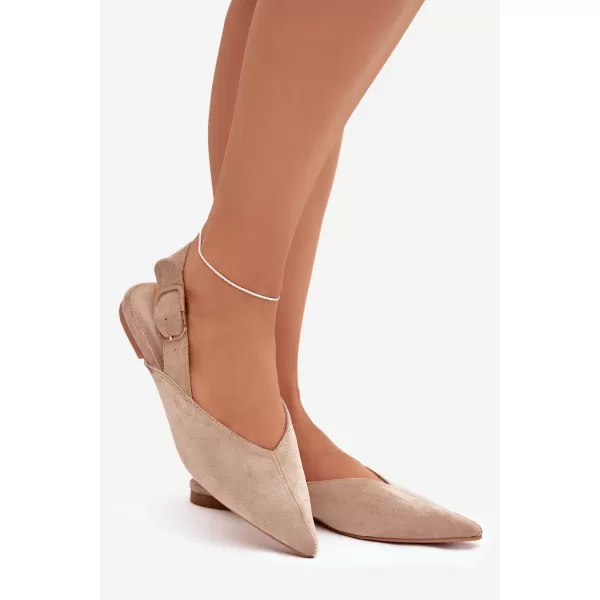  Női balerinák BOTO 9755 KHAKI 