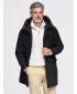 Férfi parka OMBRE OM-COWC-0161 FEKETE