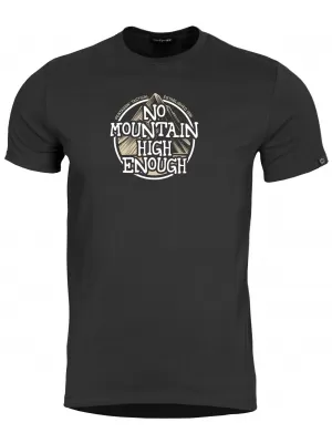 Férfi póló PENTAGON AGERON NO MOUNTAIN HIGH ENOUGH K09012-NM FEKETE