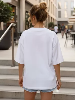 Női póló DSTREET NX9003RY-WH-O FEHÉR