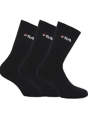 Zokni FILA F9575 SOCKS 3-PACK FEKETE